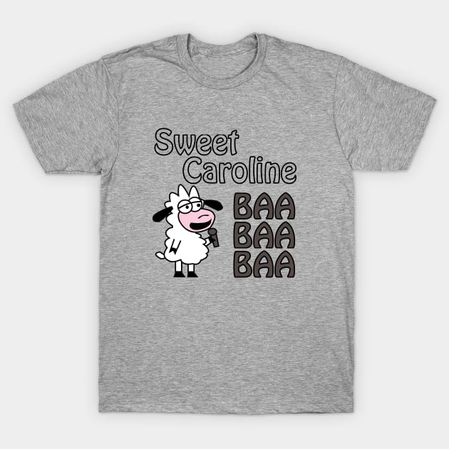 Sheep Caroline T-Shirt by BigKevyMac